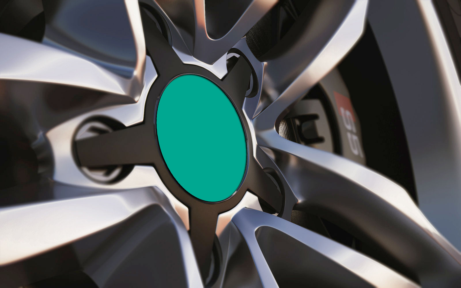 Upload Your Own Custom Design Universal Fit Alloy Wheel Centre Cap Badges (Pack of 4)